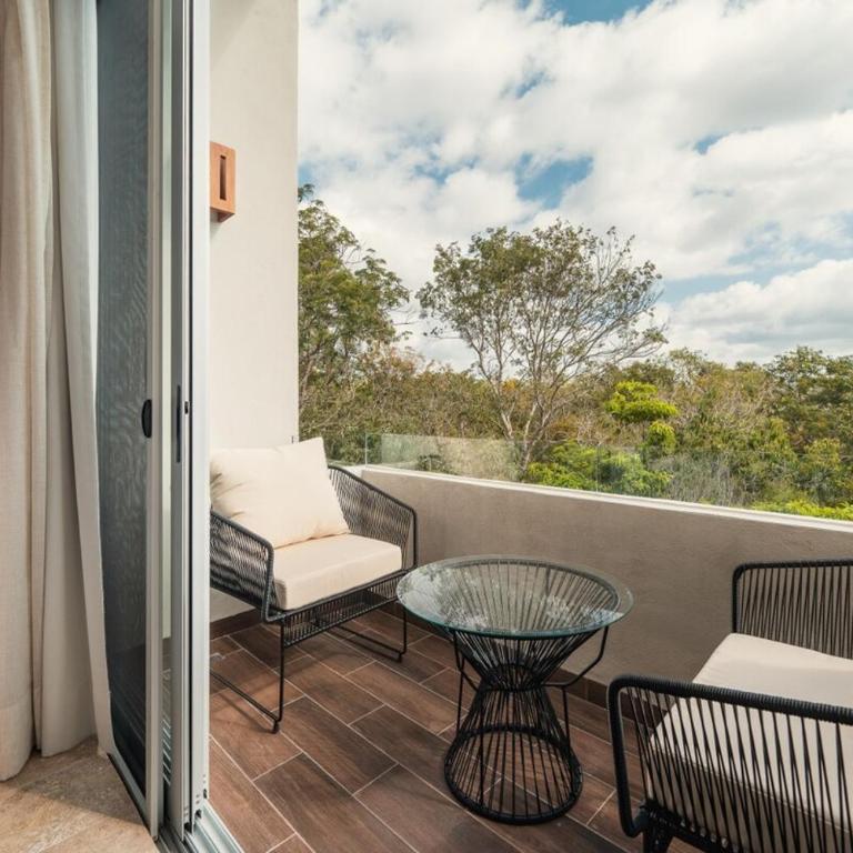 NHOA 312A Lux 2BR Condo Top Jungle View Aldea Zama - Apartamento de 1 dormitorio - 26