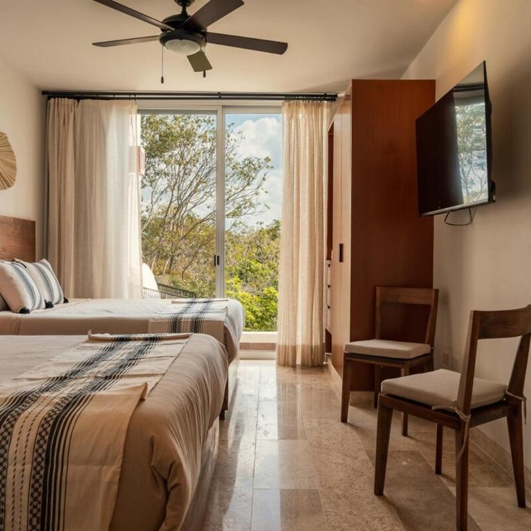 NHOA 312A Lux 2BR Condo Top Jungle View Aldea Zama - Apartamento de 1 dormitorio - 29