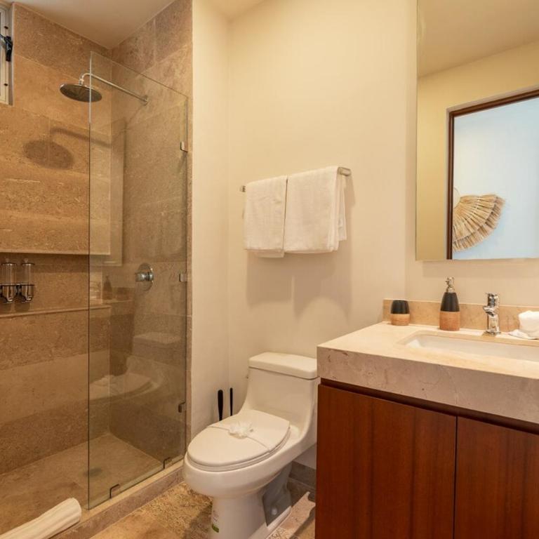 NHOA 312A Lux 2BR Condo Top Jungle View Aldea Zama - Apartamento de 1 dormitorio - 54