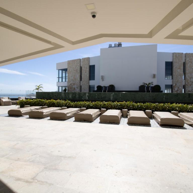 Elegante con vista al mar y balcón by G P S rentas - Two-Bedroom Apartment - 22