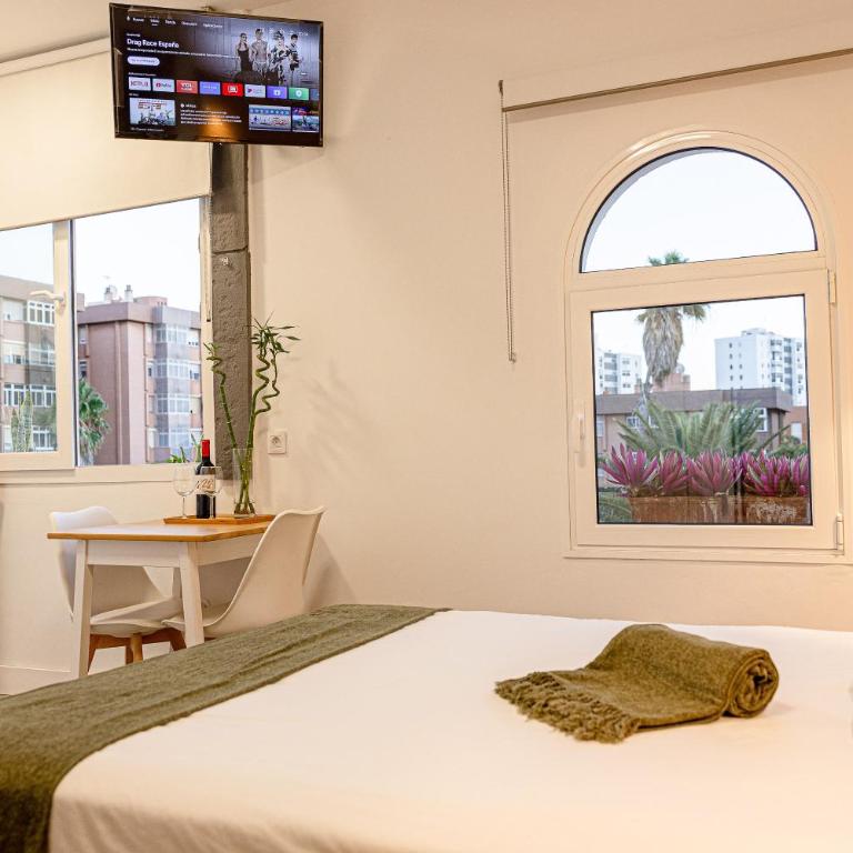 Bambú Suites Vegueta Alquiler por Habitación - Deluxe Double Studio - 8