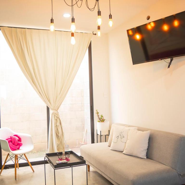 Loft a 3 cuadras de la playa by G P S rentas - One-Bedroom Apartment - 2