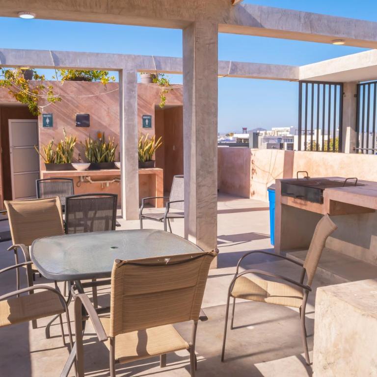 Loft a 3 cuadras de la playa by G P S rentas - One-Bedroom Apartment - 14