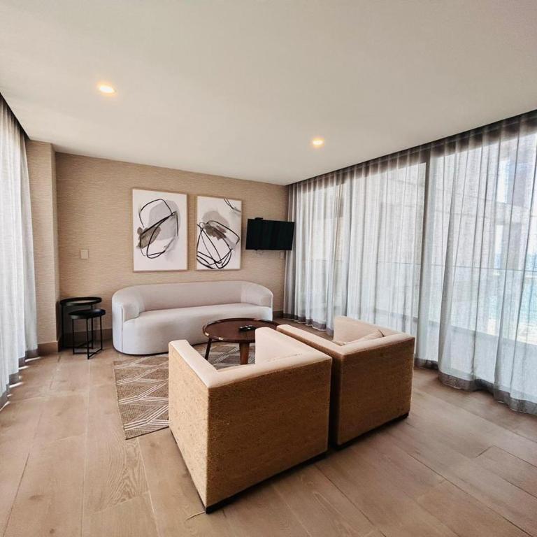 Elegante depa vista al malecón y mar by G P S rentas - Two-Bedroom Apartment - 10