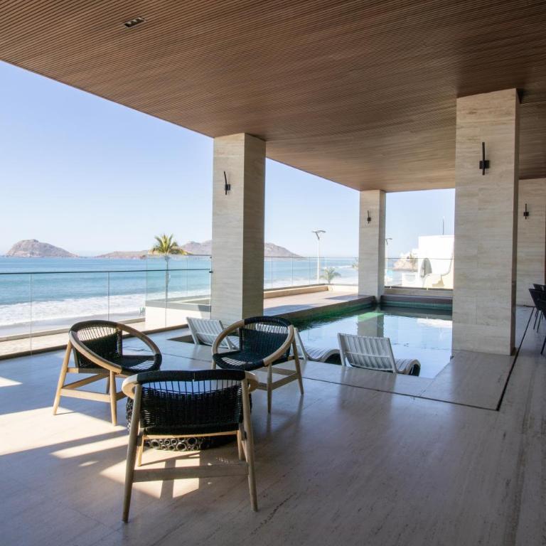 Elegante depa vista al malecón y mar by G P S rentas - Two-Bedroom Apartment - 24