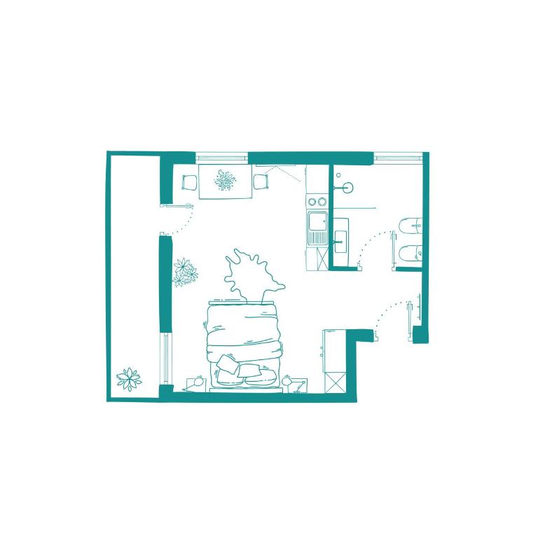 Ahrner Wirt Apartments - Studio Double Deluxe - 4