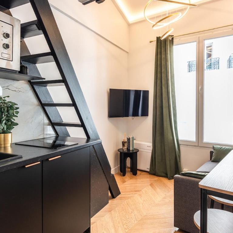 Studio élégant esprit Loft avec AC - Appartement 2 Chambres - 1