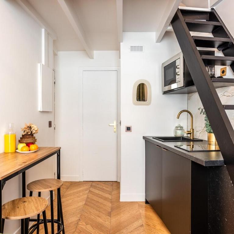 Studio élégant esprit Loft avec AC - Appartement 2 Chambres - 5
