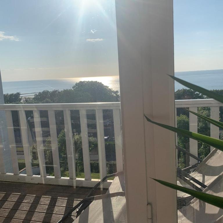 Vacances à Trouville en famille vue mer - Two-Bedroom Apartment with Terrace and Sea View - 16