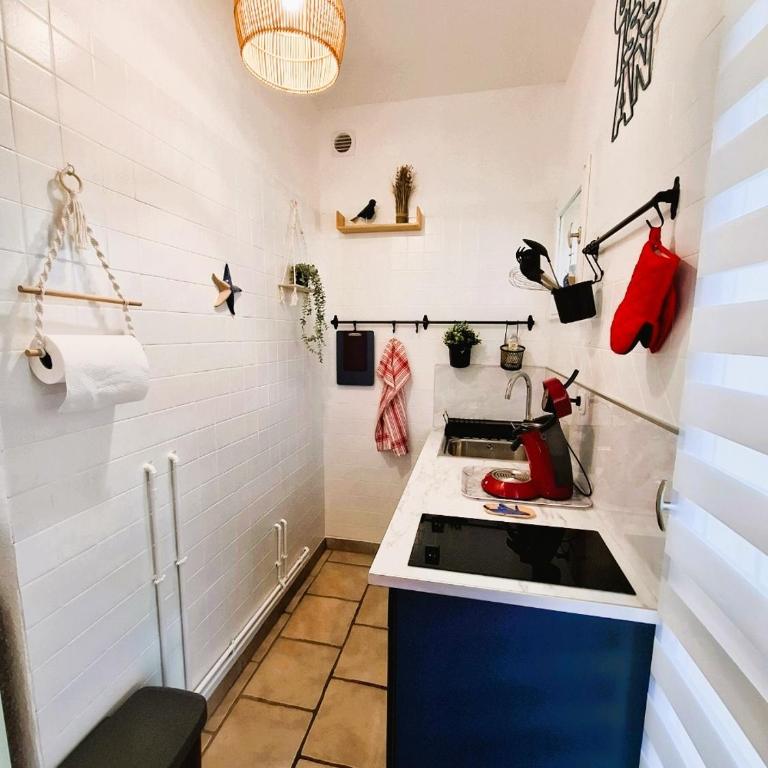 Rez de jardin climatisé avec grande terrasse - Two-Bedroom House - 32
