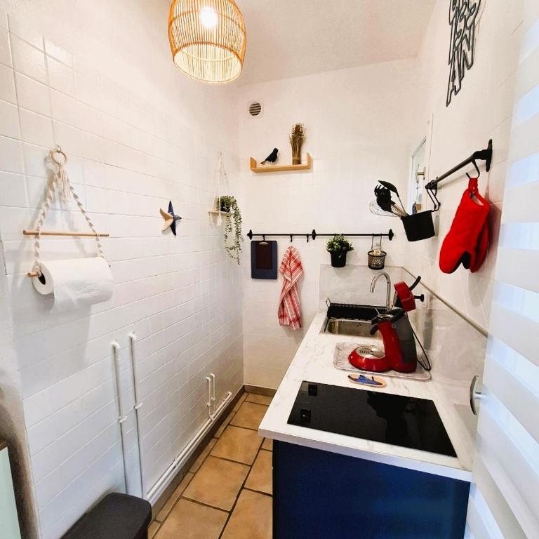 Rez de jardin climatisé avec grande terrasse - Two-Bedroom House - 62