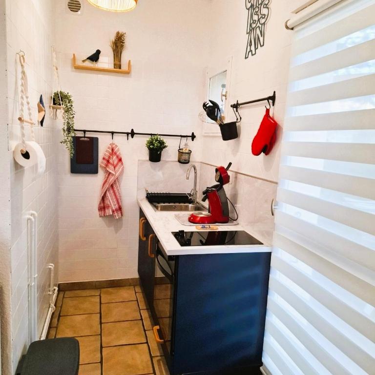 Rez de jardin climatisé avec grande terrasse - Two-Bedroom House - 60