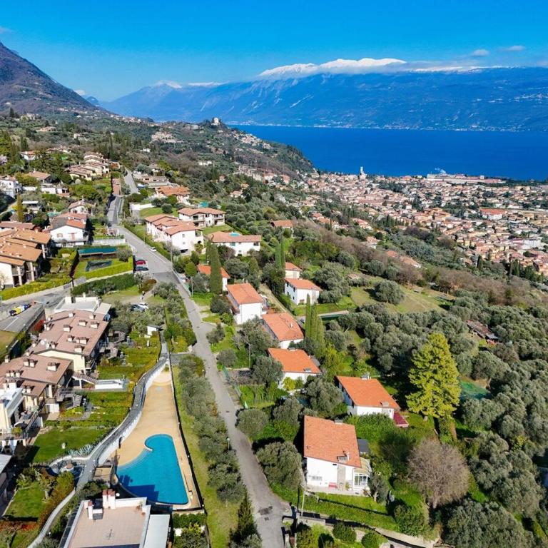 -Piscina con Vista- Casa sui Colli di Toscolano - Appartamento con 1 Camera da Letto e Vista Giardino - 24