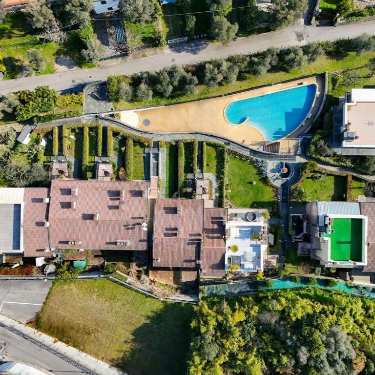 -Piscina con Vista- Casa sui Colli di Toscolano - Appartamento con 1 Camera da Letto e Vista Giardino - 23