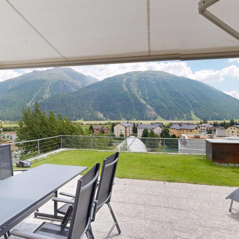 Apartment Quadratscha - Apartment mit Blick auf die Berge - 13
