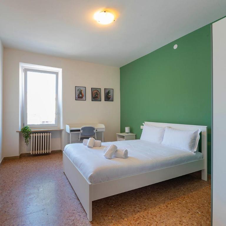 Italianflat - University rooms - Camera Matrimoniale con Bagno in Comune - 11