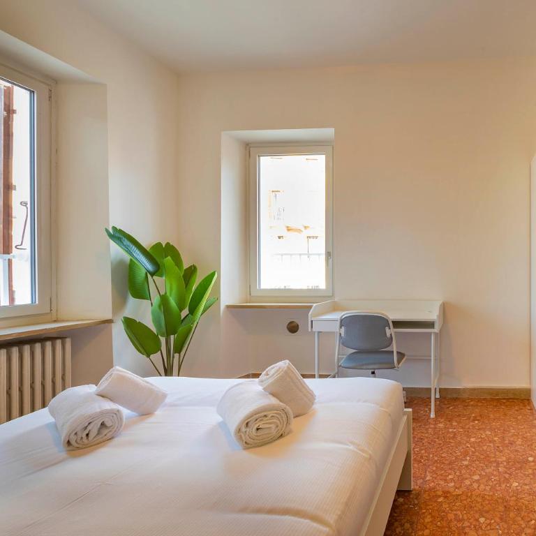 Italianflat - University rooms - Camera Matrimoniale con Bagno in Comune - 18