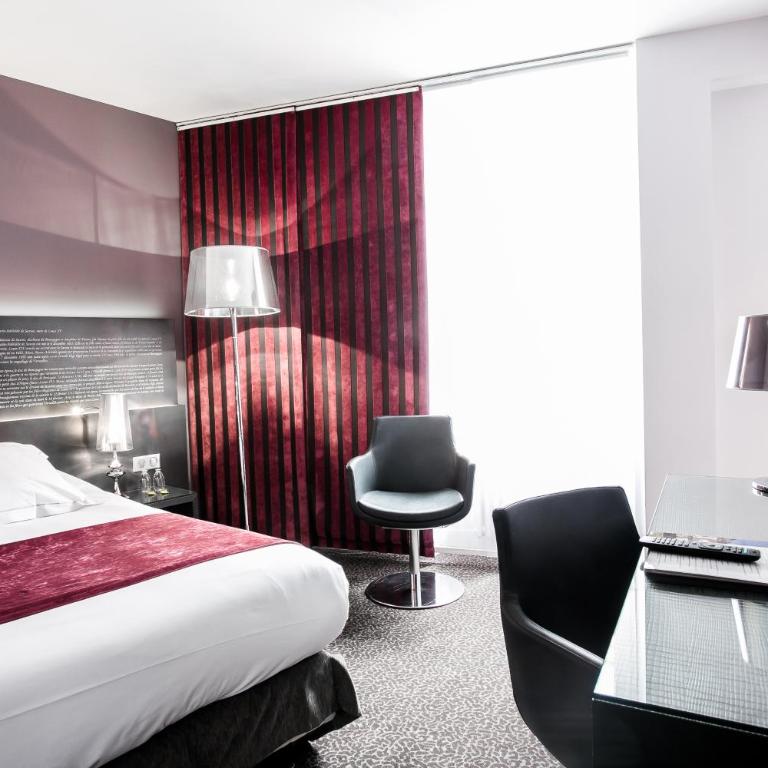 Chapeau Rouge par William Frachot - Hôtel Espace Bien-être & Restaurant étoilé - Chambre Privilège - 9