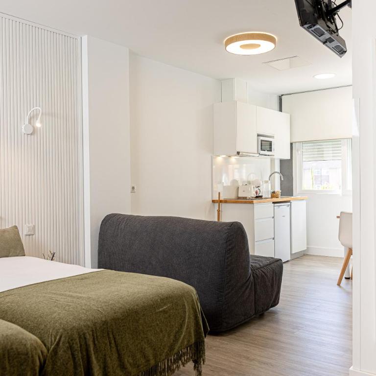 Bambú Suites Vegueta Alquiler por Habitación - King Studio with Sofa Bed - 7