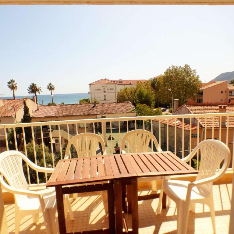 A 200 m de la plage, 2 chambres avec terrasse vue mer, WIFI, climatisation, parking privé - Appartement 2 Chambres – Vue sur Océan - 1
