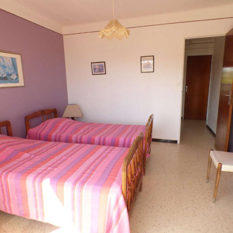 A 200 m de la plage, 2 chambres avec terrasse vue mer, WIFI, climatisation, parking privé - Appartement 2 Chambres – Vue sur Océan - 15