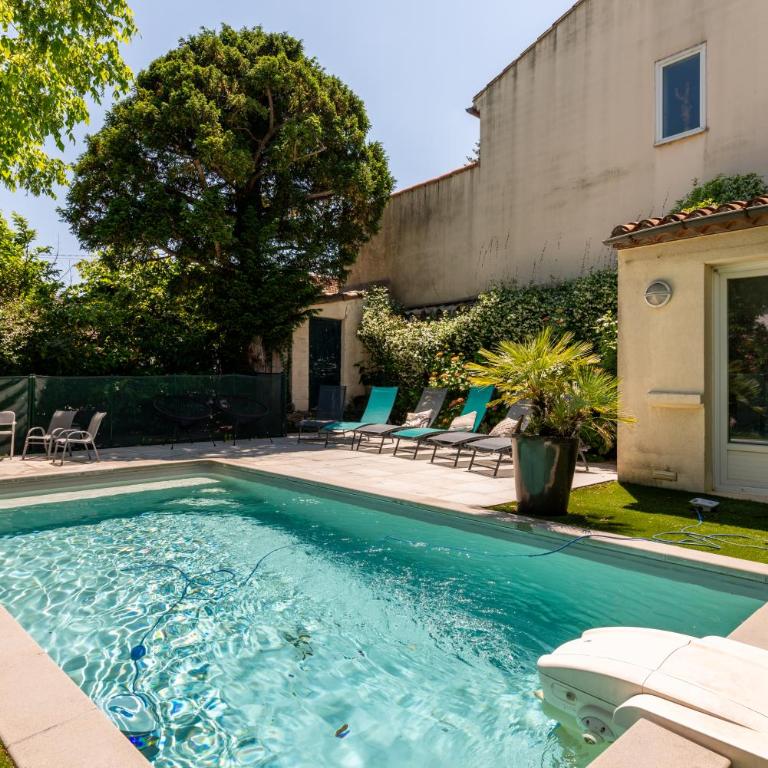Big House - Parking Privée - Piscine - Wifi - tout équipée - Villa - 47
