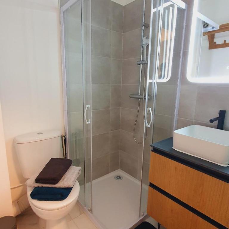 Suite Voile Clim Wifi Terrasse Plages 2min - ROSSIconciergerie - Linge inclus - Monolocale con Terrazza - 6