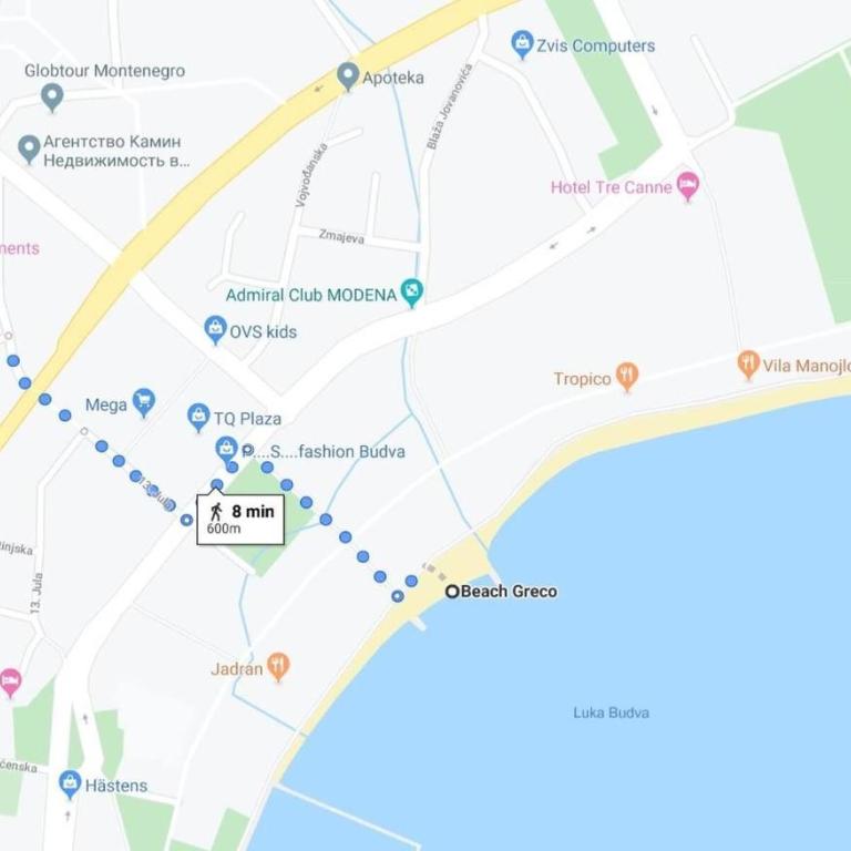 Cozy Budva Apartment in City Center with Mountain Views - Apartman - 22