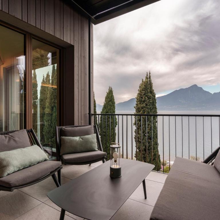 Villa Inessa - Ferienwohnung am Gardasee in Torri del Benaco mit Pool & Seeblick - One-Bedroom Apartment - 10
