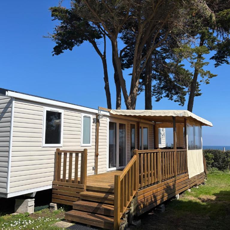 Mobilhomes Quiberon Camping Conguel - Bord de Mer - Bungalow Supérieur - Vue sur Mer - 1