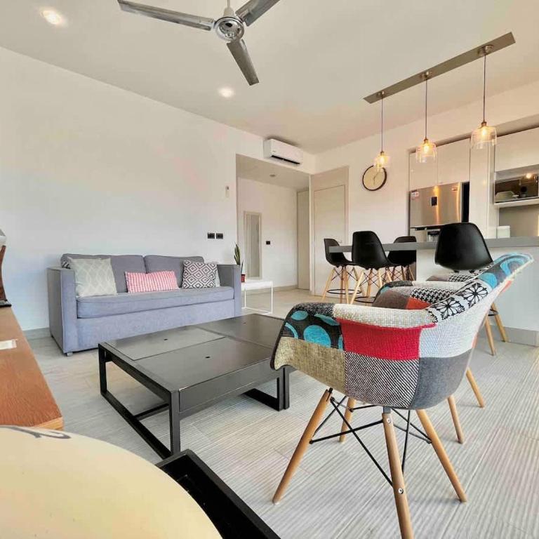 A pasos de la playa | Apartamento elegante en la Quinta Avenida con piscina en la azotea - Apartamento - 11