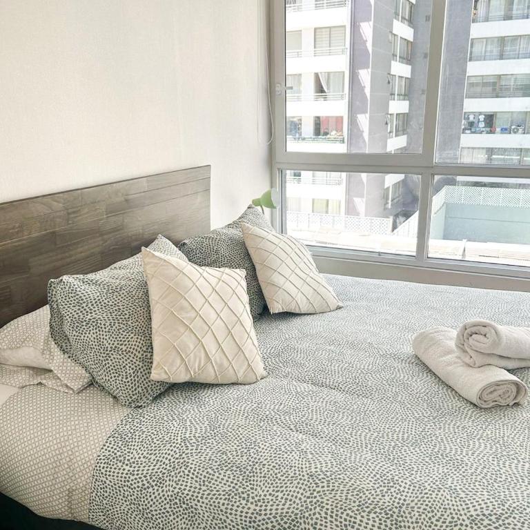 Departamento en el centro de Santiago, Wifi 600 Mbps, Cowork, Barbecue - Apartamento de 2 dormitorios - 12