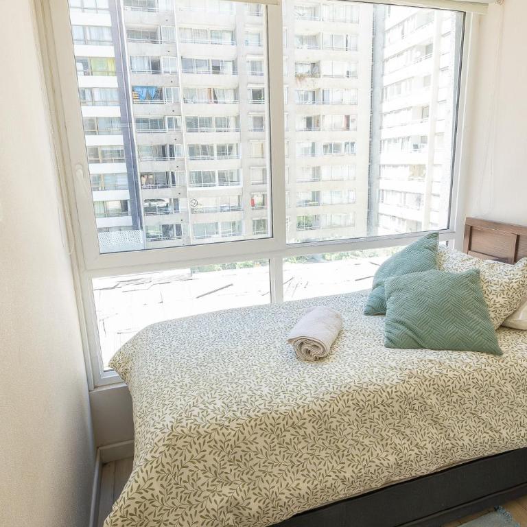 Departamento en el centro de Santiago, Wifi 600 Mbps, Cowork, Barbecue - Apartamento de 2 dormitorios - 24