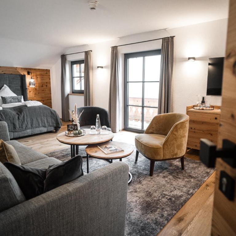 Unternberg Hof Ruhpolding - Deluxe Doppelzimmer mit Balkon - 2