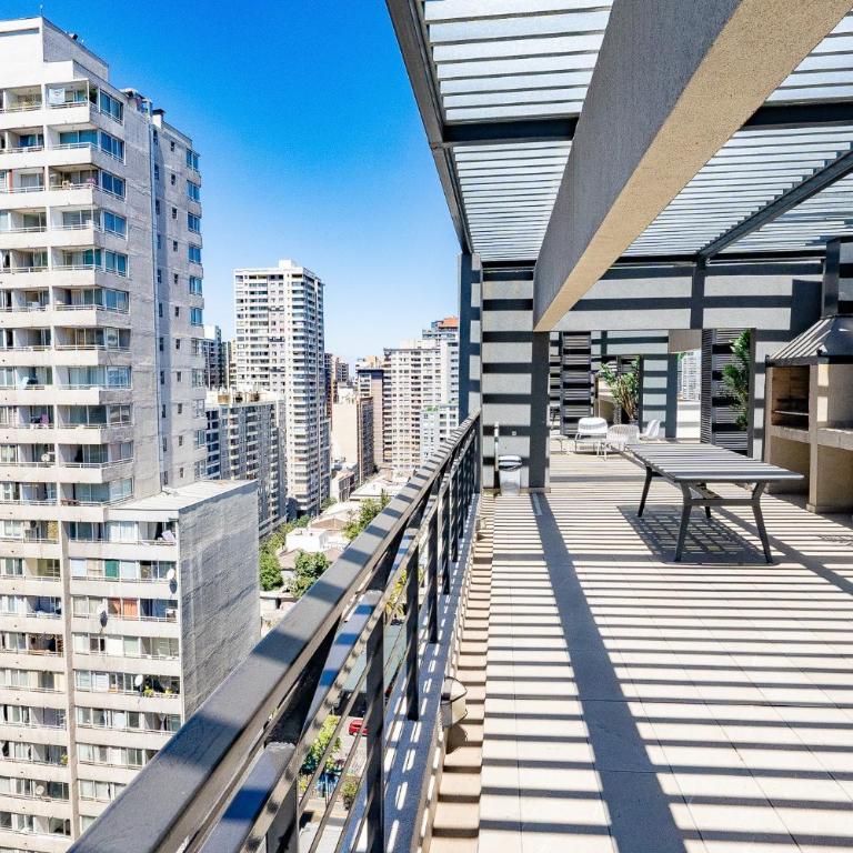 Studio en el corazón de Santiago wifi 600 mbps Cowork Barbecue - Apartamento de 1 dormitorio - 1