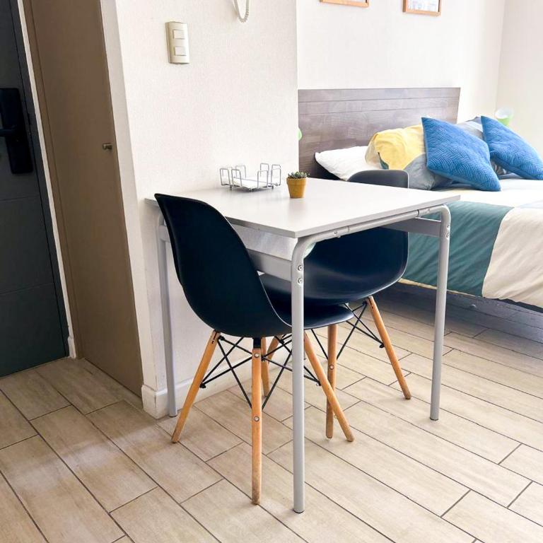 Studio en el corazón de Santiago wifi 600 mbps Cowork Barbecue - Apartamento de 1 dormitorio - 10