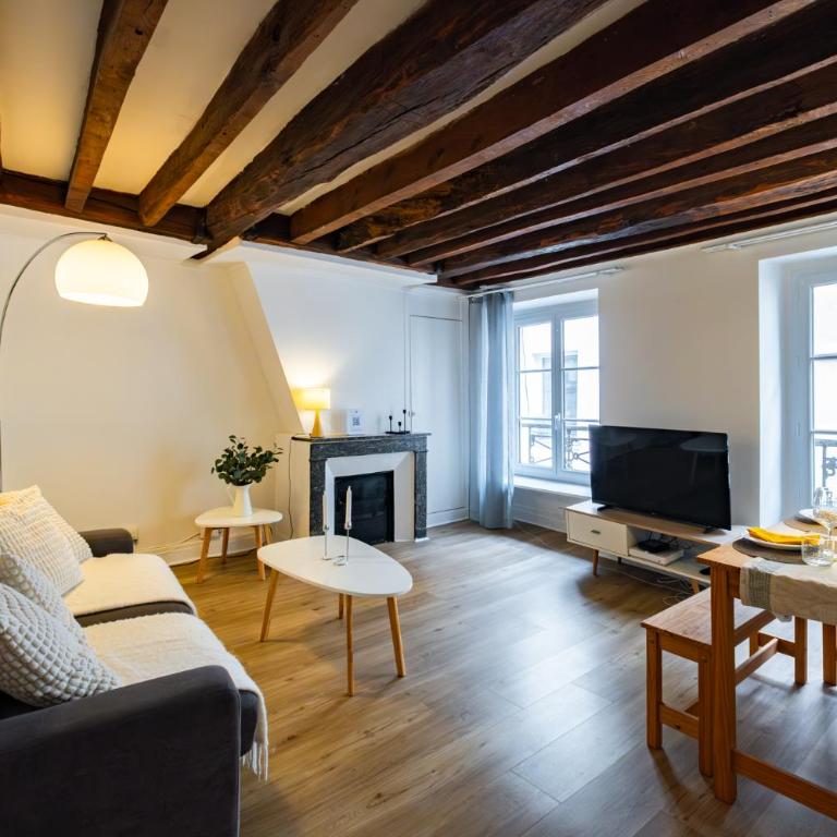 Appartement Typique au Coeur du Marais - Appartement 1 Chambre - 9
