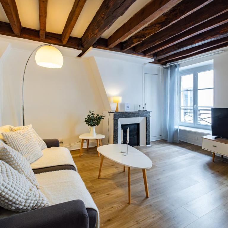 Appartement Typique au Coeur du Marais - Appartement 1 Chambre - 12