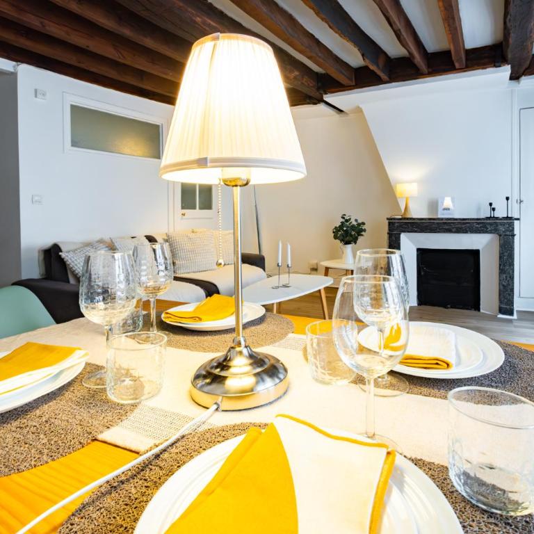 Appartement Typique au Coeur du Marais - Appartement 1 Chambre - 14