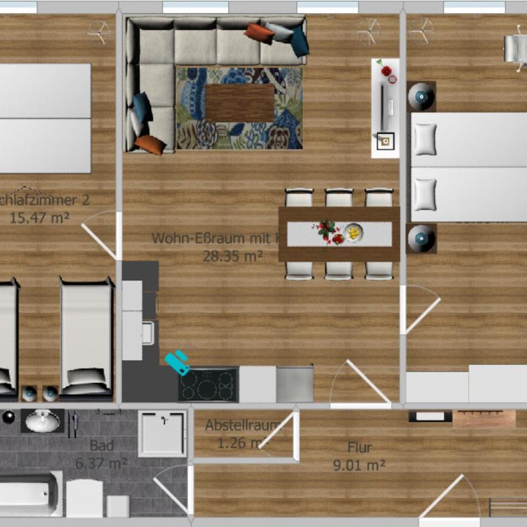 Stay Zen Holz & Hirsch Loft - Parkplatz und Hund - Deluxe Apartment - 41