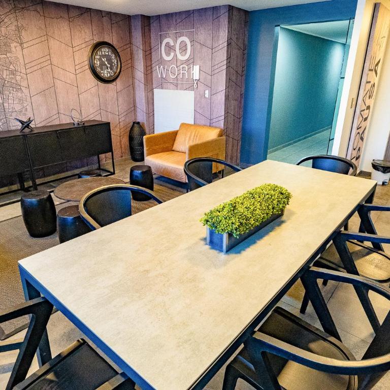 Departamento en el centro de Santiago, Wifi 600 Mbps, Cowork, Barbecue - Apartamento de 2 dormitorios - 36