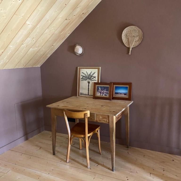 Chambre d'hôtes Les Îles Vagabondes - Chambre Double avec Terrasse - 6