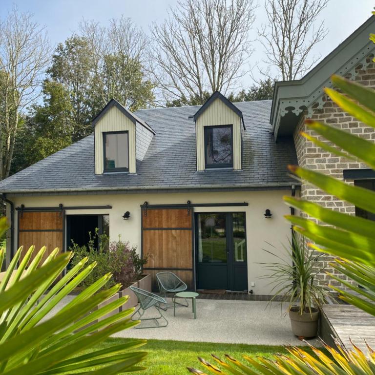 Chambre d'hôtes Les Îles Vagabondes - Chambre Double avec Terrasse - 10