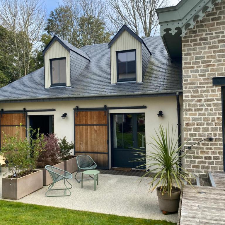 Chambre d'hôtes Les Îles Vagabondes - Chambre Double avec Terrasse - 10
