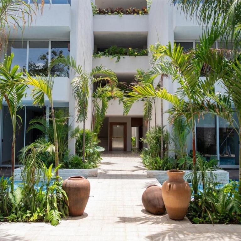 NHOA 203C Lux 1BR Condo Pool View in Aldea Zama - One-Bedroom Apartment - 25