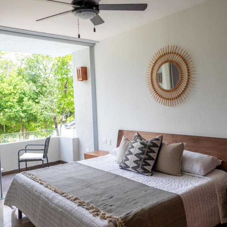 NHOA 203B Lux 1BR Condo Pool View in Aldea Zama - One-Bedroom Apartment - 4