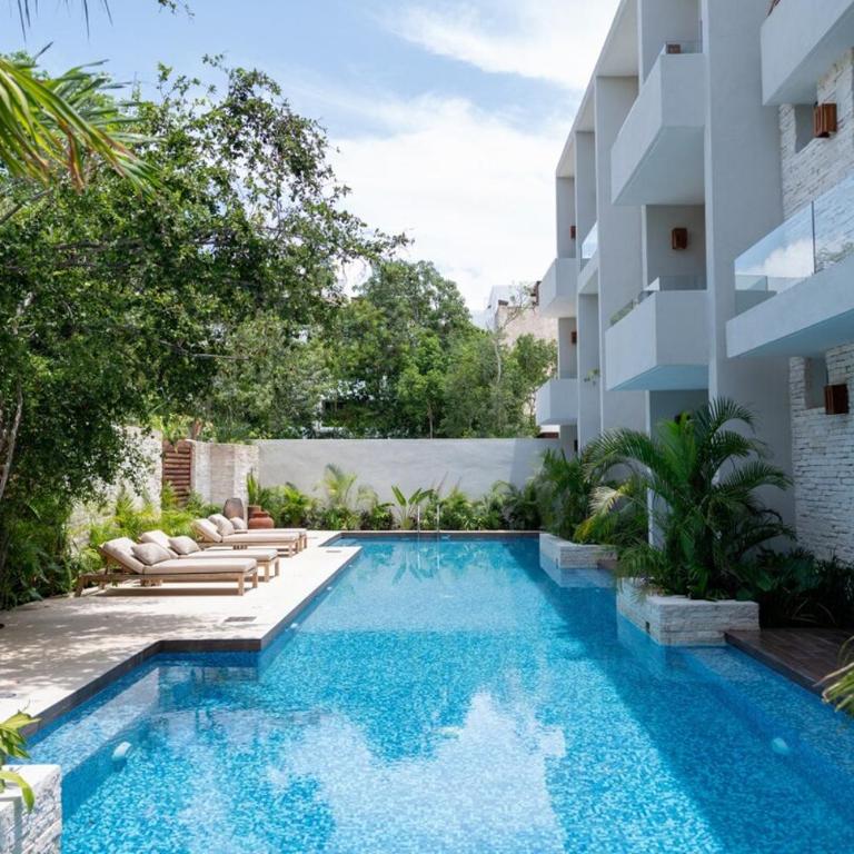 NHOA 203B Lux 1BR Condo Pool View in Aldea Zama - One-Bedroom Apartment - 37