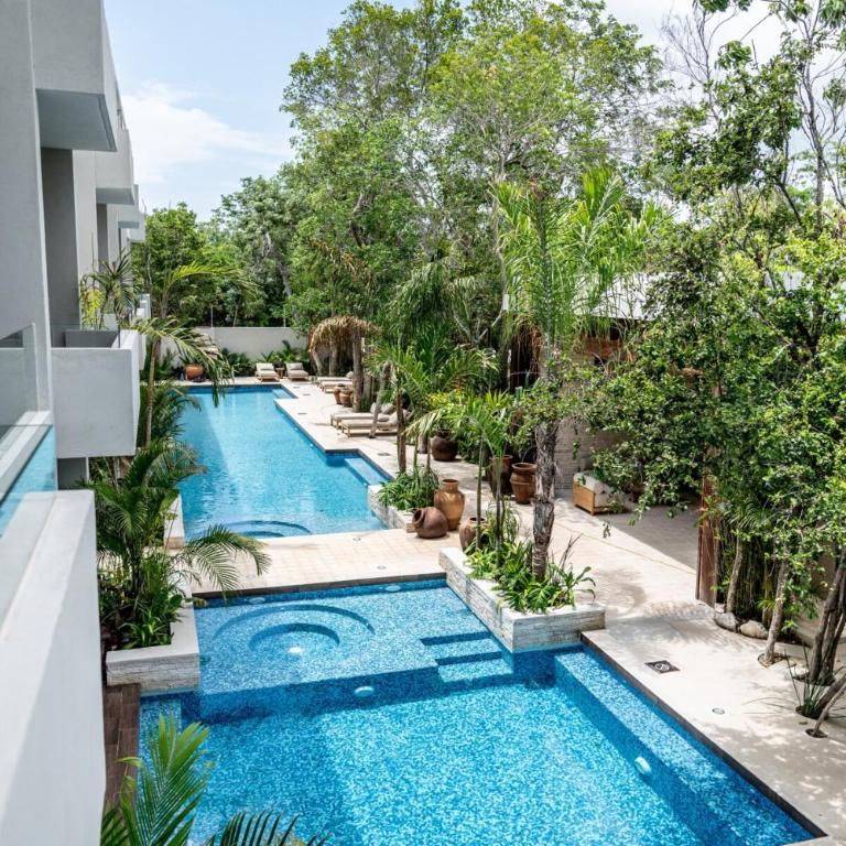 NHOA 203B Lux 1BR Condo Pool View in Aldea Zama - One-Bedroom Apartment - 40