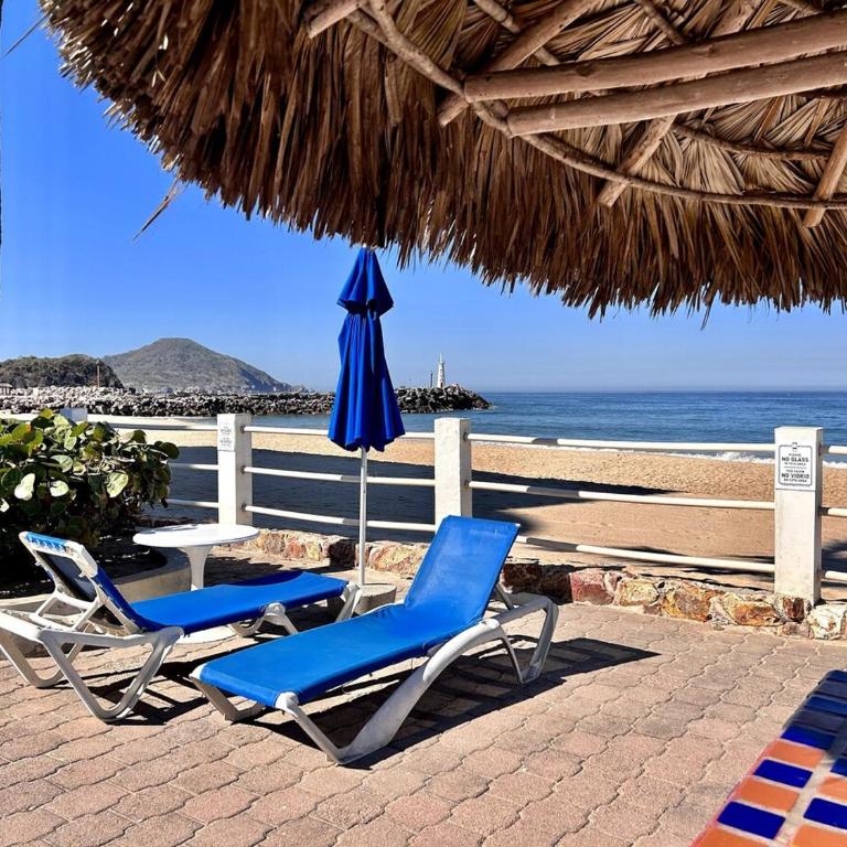 Acogedor depa a pie de playa by G P S rentas - One-Bedroom Apartment - 21