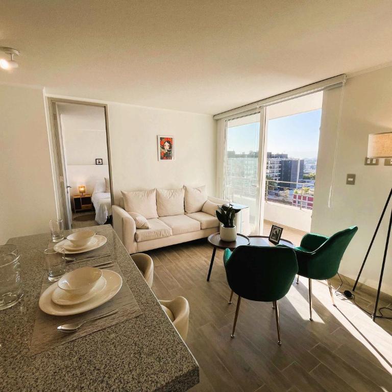 HOM I Depto 1D1B 2PAX Cerca del Movistar Arena - Apartamento - 62